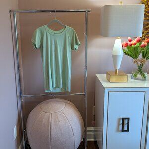 Lululemon Swiftly Tech Short-Sleeve Shirt 2.0 (Creamy Mint color, Size 8)